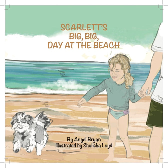 Scarlett's Big, Big Day At The Beach